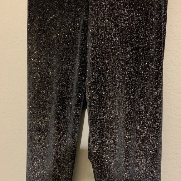 ZARA Black & Gold Sparkle Leggings⚡️ - Picture 3 of 5